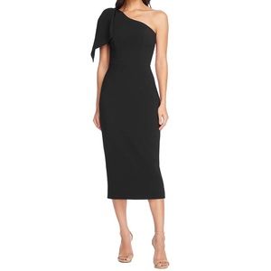 Dress The Population Tiffany One Shoulder Dress Nwot